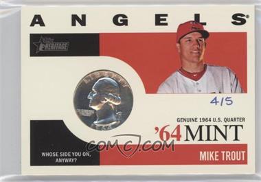 2013 Topps Heritage - '64 Mint #64M-MT - Mike Trout /5