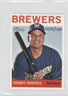 2013 Topps Heritage - [Base] - Mini #429 - Aramis Ramirez /100