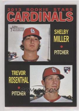 2013 Topps Heritage - [Base] - Retail Black #262 - Rookie Stars - Shelby Miller, Trevor Rosenthal