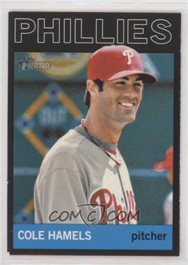 2013 Topps Heritage - [Base] - Retail Black #448 - Cole Hamels