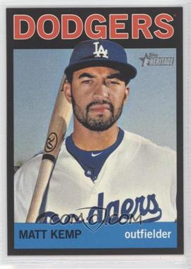 2013 Topps Heritage - [Base] - Retail Black #450 - Matt Kemp