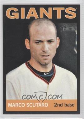 2013 Topps Heritage - [Base] - Retail Black #461 - Marco Scutaro