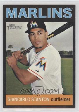 2013 Topps Heritage - [Base] - Retail Black #463 - Giancarlo Stanton