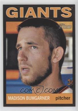 2013 Topps Heritage - [Base] - Retail Black #478 - Madison Bumgarner