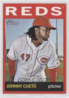 2013 Topps Heritage - [Base] - Retail Red #330 - Johnny Cueto
