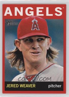 2013 Topps Heritage - [Base] - Retail Red #449 - Jered Weaver