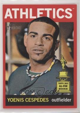 2013 Topps Heritage - [Base] - Retail Red #459 - Yoenis Cespedes