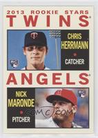 Rookie Stars - Chris Herrmann, Nick Maronde