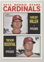 Rookie Stars - Shelby Miller, Trevor Rosenthal