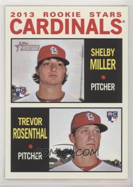 2013 Topps Heritage - [Base] - Venezuelan #262 - Rookie Stars - Shelby Miller, Trevor Rosenthal