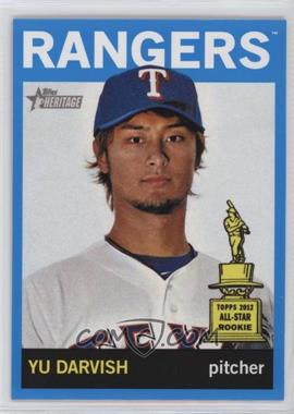 2013 Topps Heritage - [Base] - Wal-Mart Blue #125 - Yu Darvish