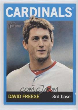 2013 Topps Heritage - [Base] - Wal-Mart Blue #160 - David Freese