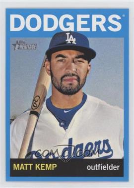 2013 Topps Heritage - [Base] - Wal-Mart Blue #450 - Matt Kemp