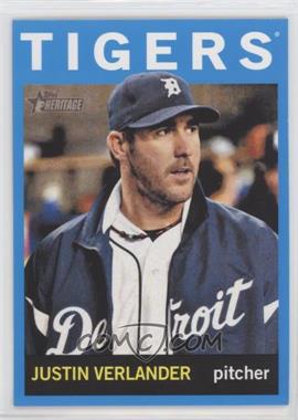 2013 Topps Heritage - [Base] - Wal-Mart Blue #500 - Justin Verlander