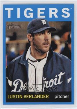 2013 Topps Heritage - [Base] - Wal-Mart Blue #500 - Justin Verlander