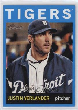 2013 Topps Heritage - [Base] - Wal-Mart Blue #500 - Justin Verlander