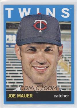 2013 Topps Heritage - [Base] - Wal-Mart Blue #90 - Joe Mauer