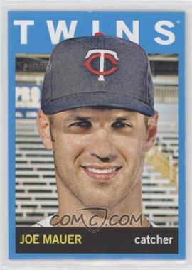 2013 Topps Heritage - [Base] - Wal-Mart Blue #90 - Joe Mauer