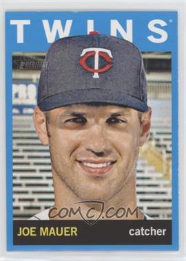 2013 Topps Heritage - [Base] - Wal-Mart Blue #90 - Joe Mauer