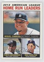 League Leaders - Miguel Cabrera, Curtis Granderson, Josh Hamilton