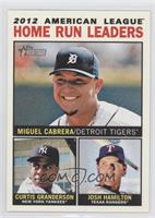 League Leaders - Miguel Cabrera, Curtis Granderson, Josh Hamilton