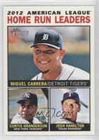 League Leaders - Miguel Cabrera, Curtis Granderson, Josh Hamilton