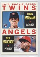 Rookie Stars - Chris Herrmann, Nick Maronde