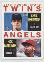 Rookie Stars - Chris Herrmann, Nick Maronde