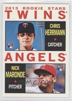 Rookie Stars - Chris Herrmann, Nick Maronde