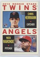 Rookie Stars - Chris Herrmann, Nick Maronde