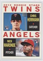 Rookie Stars - Chris Herrmann, Nick Maronde