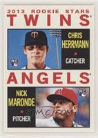 Rookie Stars - Chris Herrmann, Nick Maronde