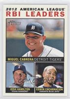 League Leaders - Miguel Cabrera, Josh Hamilton, Edwin Encarnacion