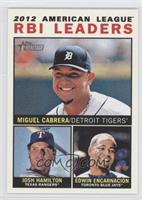 League Leaders - Miguel Cabrera, Josh Hamilton, Edwin Encarnacion