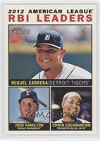 League Leaders - Miguel Cabrera, Josh Hamilton, Edwin Encarnacion