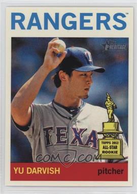 2013 Topps Heritage - [Base] #125.2 - Action Variation - Yu Darvish