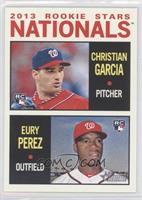 Rookie Stars - Christian Garcia, Eury Perez