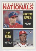 Rookie Stars - Christian Garcia, Eury Perez