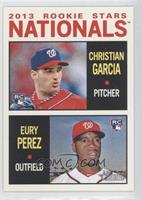 Rookie Stars - Christian Garcia, Eury Perez