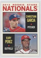 Rookie Stars - Christian Garcia, Eury Perez