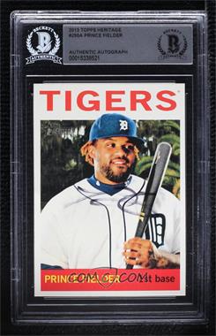 2013 Topps Heritage - [Base] #250.1 - Prince Fielder [BAS BGS Authentic]