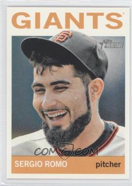 2013 Topps Heritage - [Base] #253 - Sergio Romo