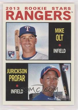 2013 Topps Heritage - [Base] #261 - Rookie Stars - Mike Olt, Jurickson Profar