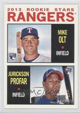 2013 Topps Heritage - [Base] #261 - Rookie Stars - Mike Olt, Jurickson Profar