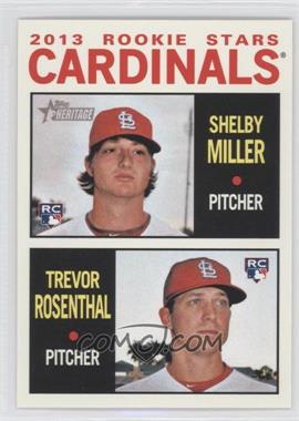 2013 Topps Heritage - [Base] #262 - Rookie Stars - Shelby Miller, Trevor Rosenthal