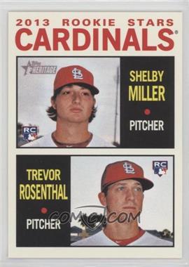 2013 Topps Heritage - [Base] #262 - Rookie Stars - Shelby Miller, Trevor Rosenthal