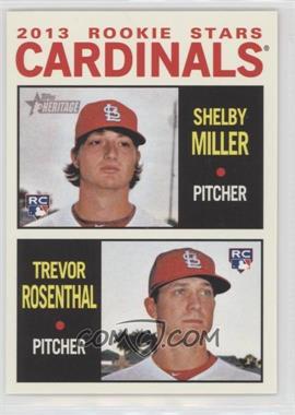 2013 Topps Heritage - [Base] #262 - Rookie Stars - Shelby Miller, Trevor Rosenthal