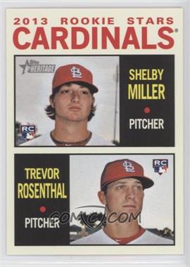 2013 Topps Heritage - [Base] #262 - Rookie Stars - Shelby Miller, Trevor Rosenthal