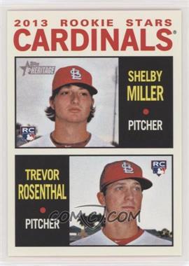 2013 Topps Heritage - [Base] #262 - Rookie Stars - Shelby Miller, Trevor Rosenthal