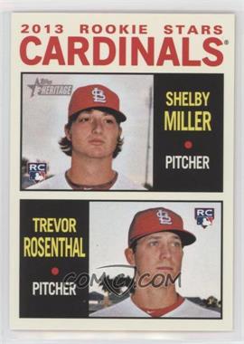 2013 Topps Heritage - [Base] #262 - Rookie Stars - Shelby Miller, Trevor Rosenthal